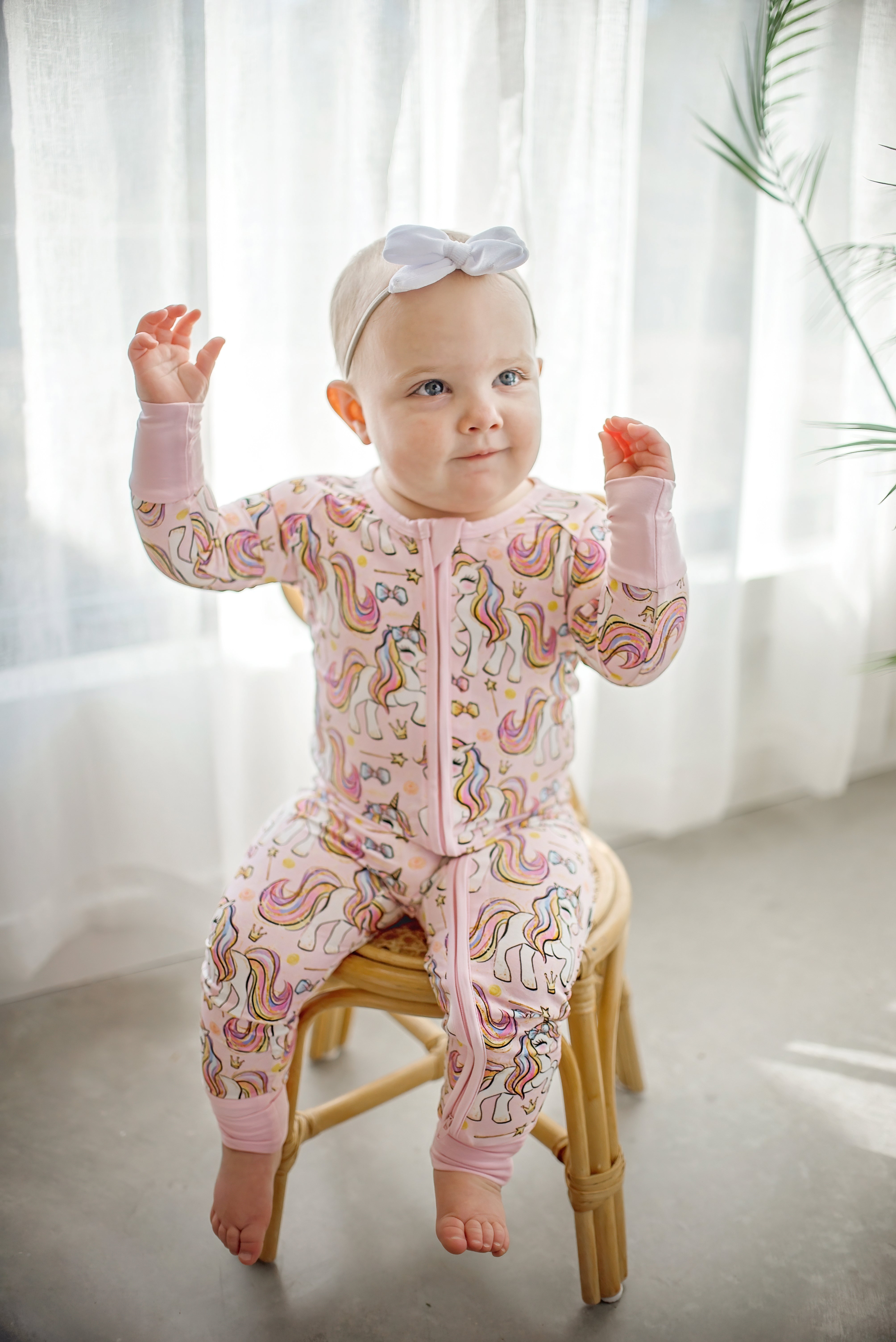 Pink Unicorn Zippy – Boosh Baby
