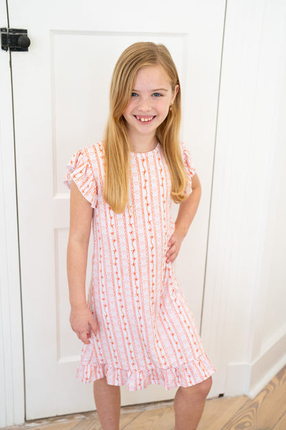 Valentine Stripe | Nightgown