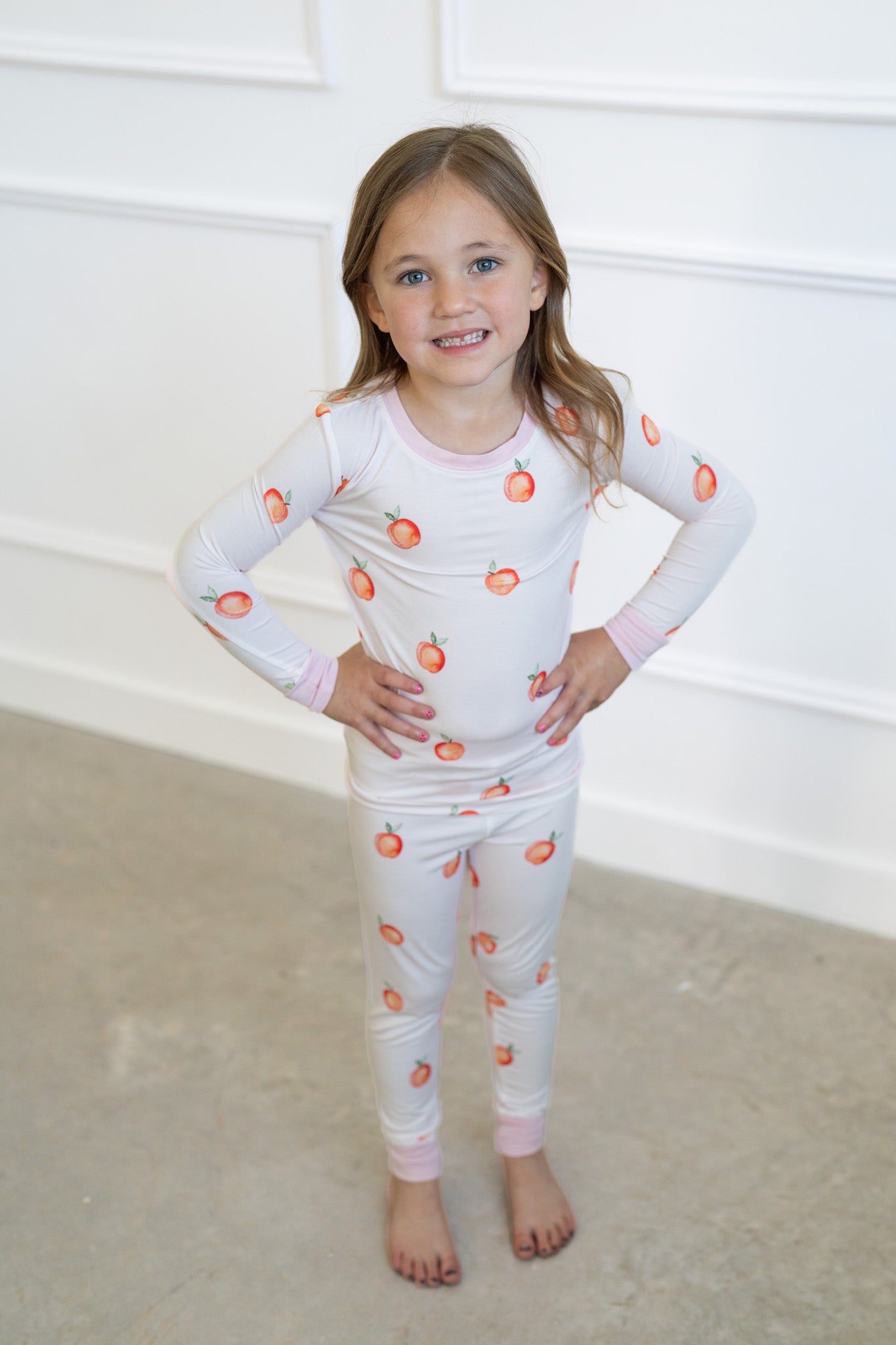 Sweet Peach | Two Piece Pajama Set