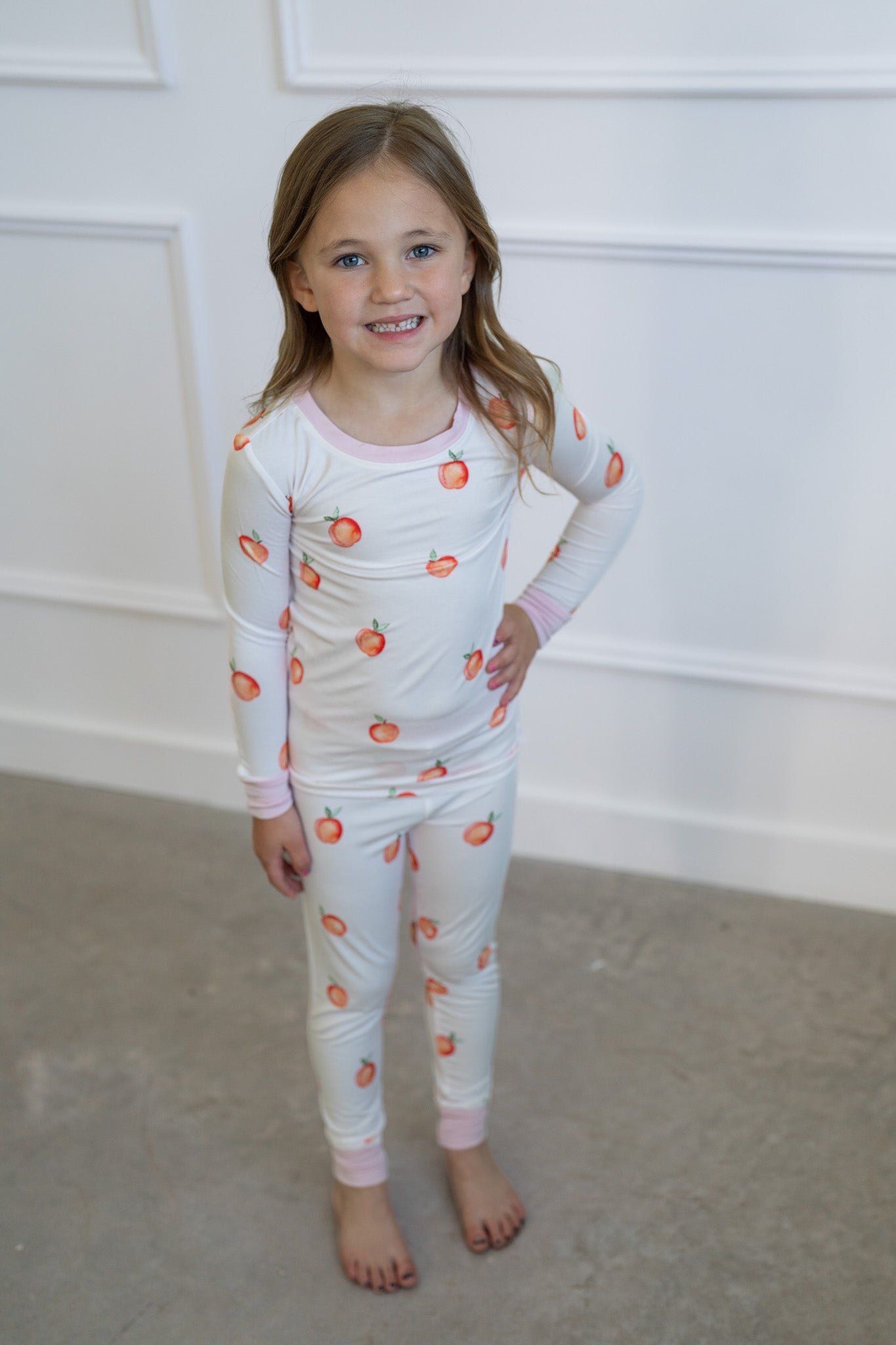 Sweet Peach | Two Piece Pajama Set