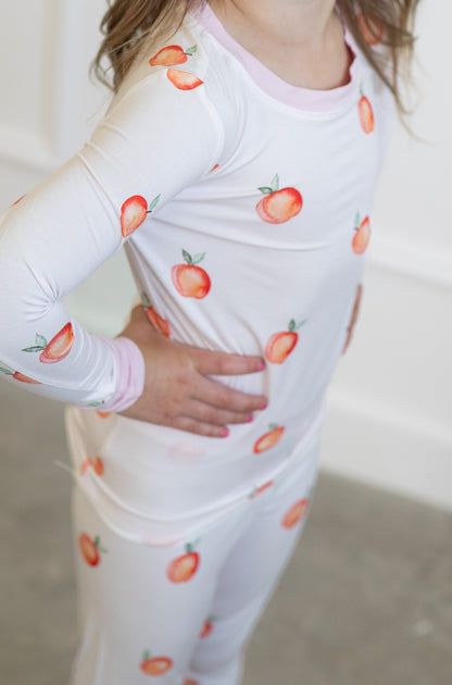 Sweet Peach | Two Piece Pajama Set