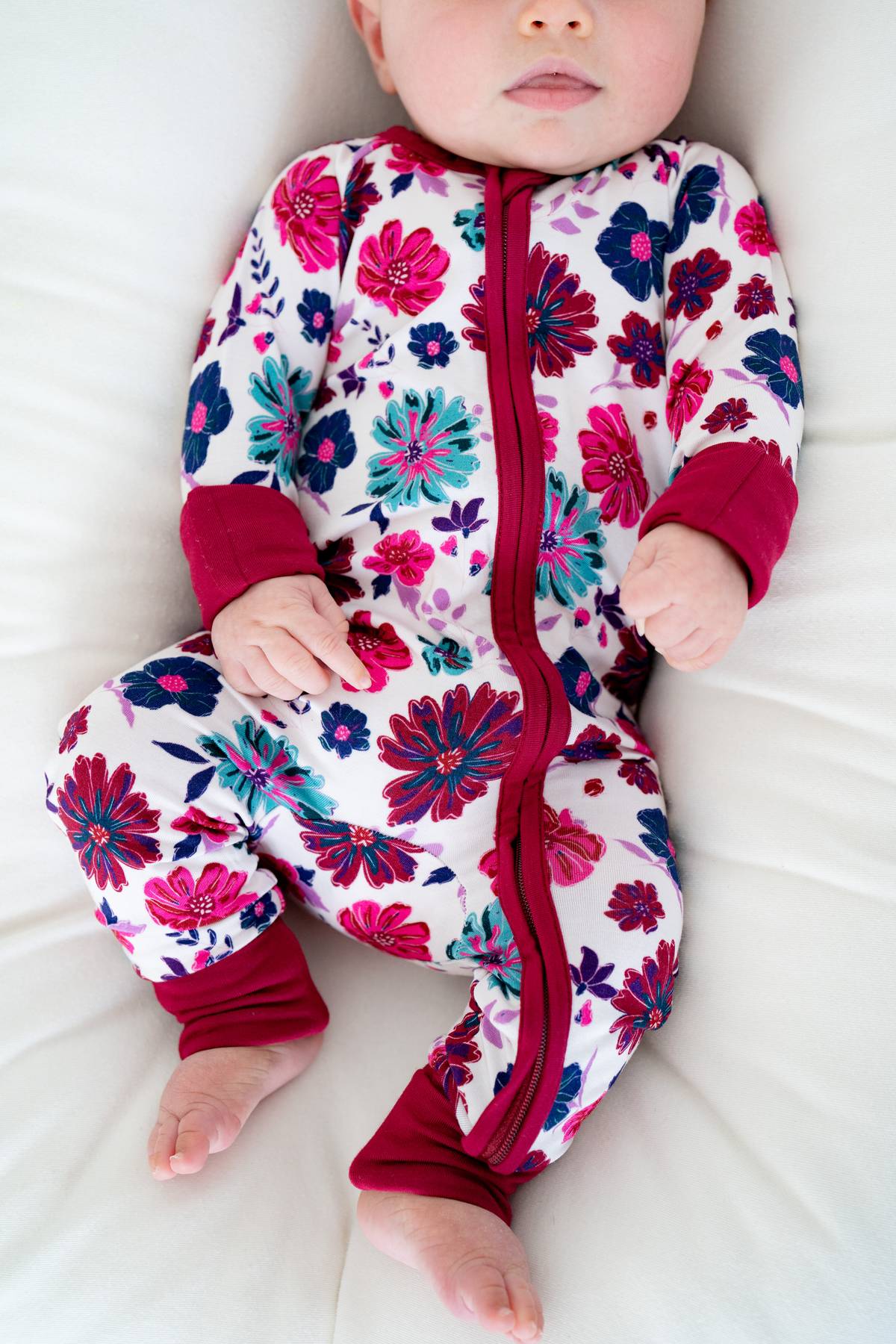 Wild Berry Floral Zippy – Boosh Baby