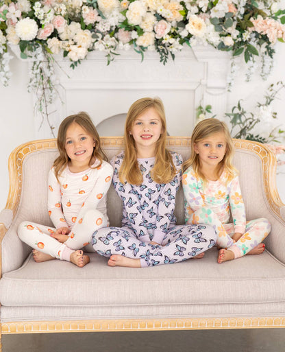 Sweet Peach | Two Piece Pajama Set
