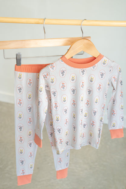 Floral Cottage Core | Two Piece Pajama Set