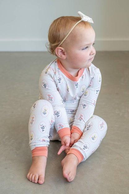Floral Cottage Core | Two Piece Pajama Set