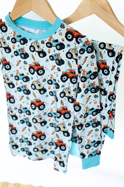 Easter Monster Trucks | Two Piece Set