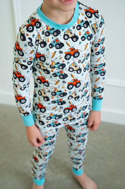 Easter Monster Trucks | Two Piece Set