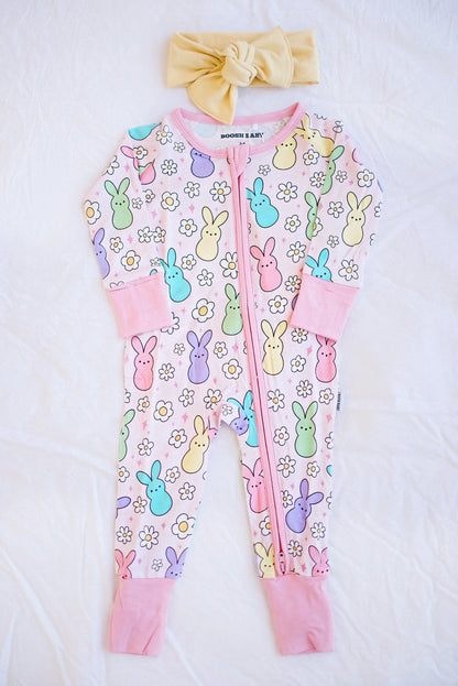 Peeps | Bamboo Convertible Zippy Romper