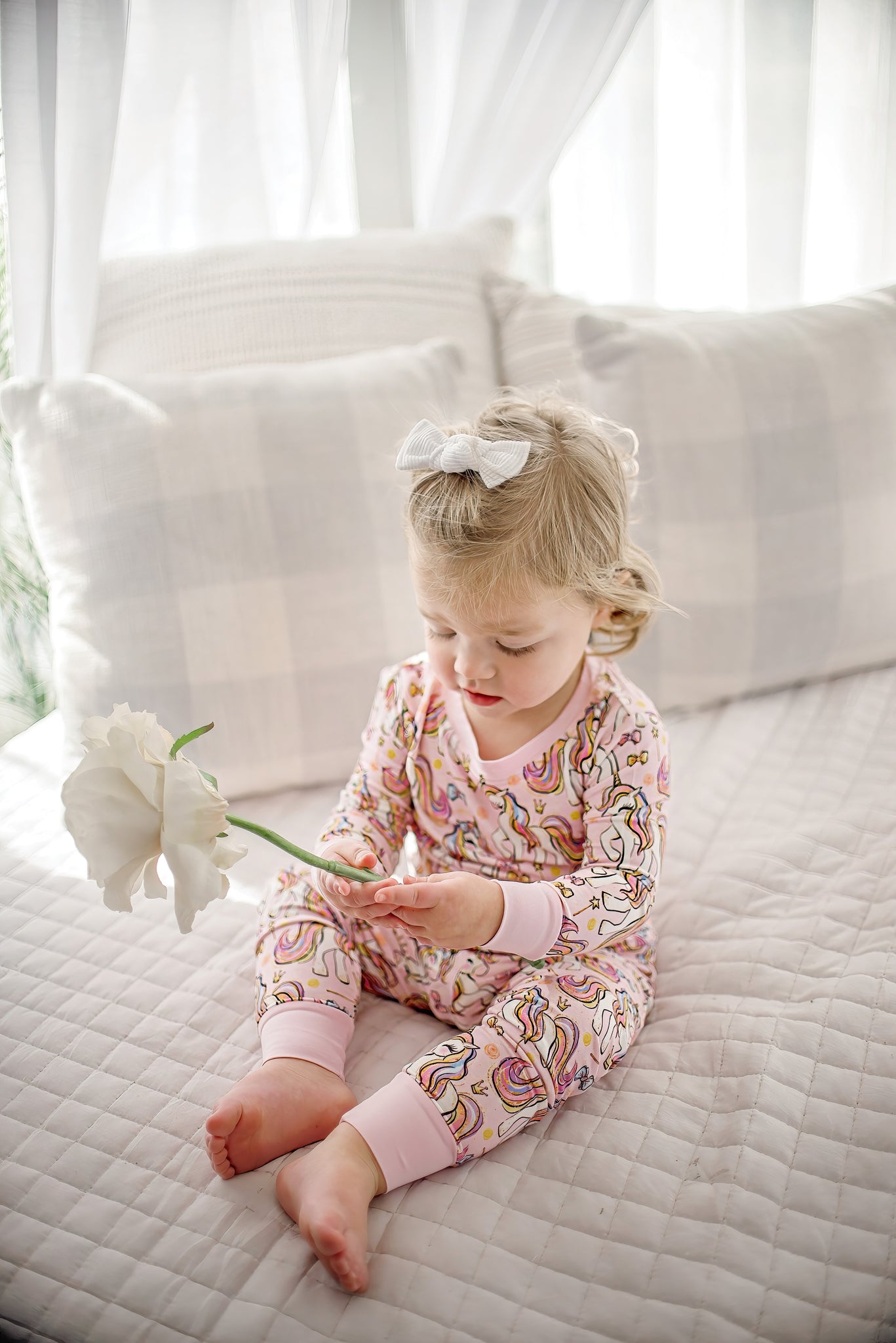 Pink Unicorn | Two-Piece Pajama Set