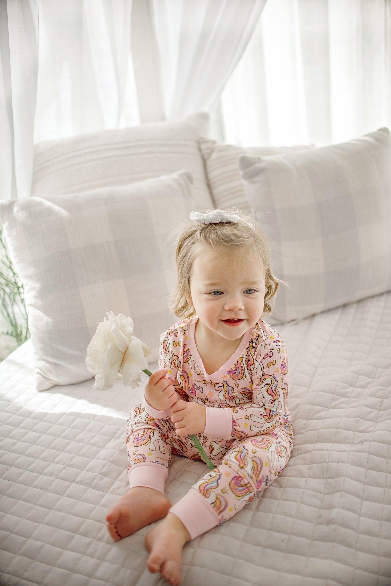 Pink Unicorn | Two-Piece Pajama Set