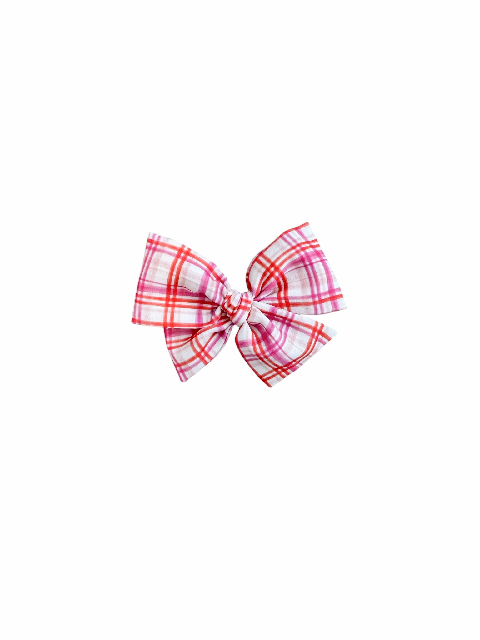 Valentine's Plaid Pinwheel