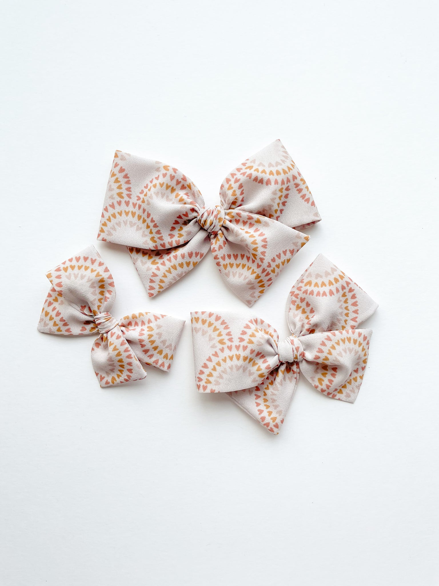 Scalloped Hearts Pinhweel