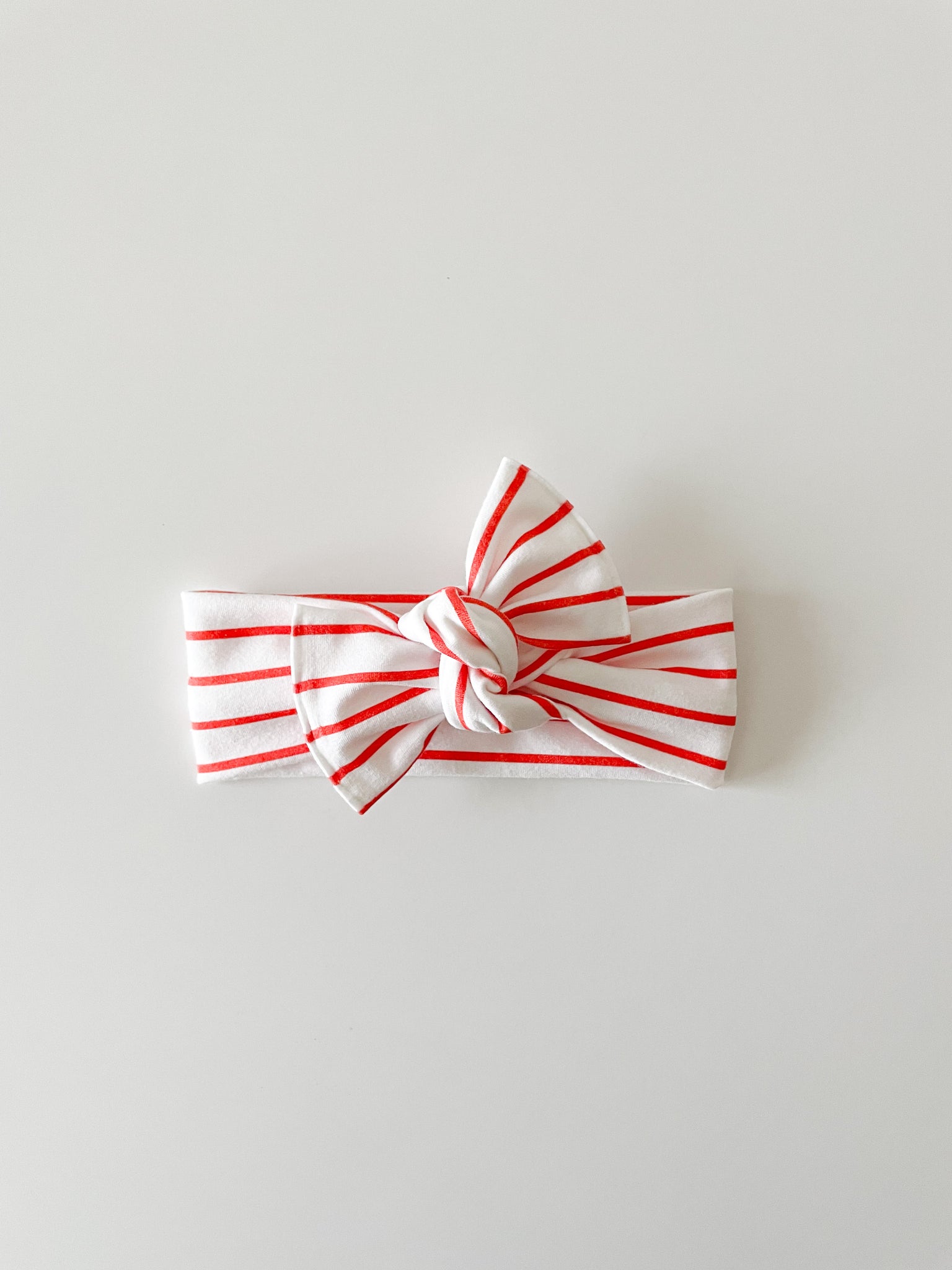 Red & White Stripes Headwrap