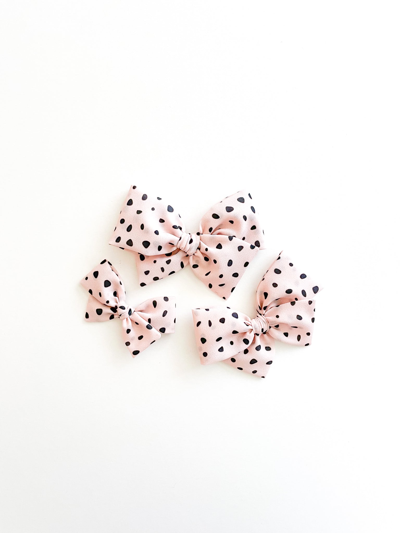 Peachy Blush Speckled Pinwheel